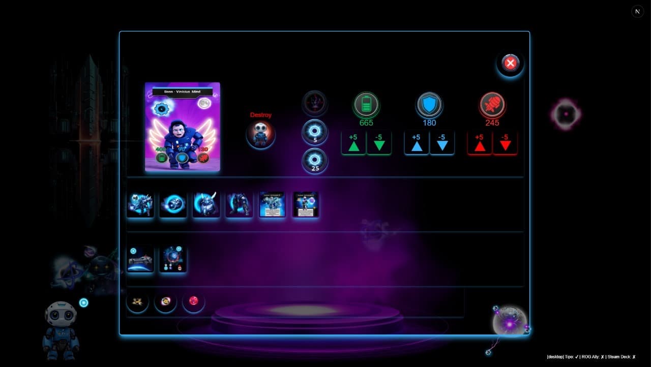 Robotz Game Interface